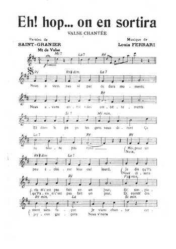 Eh hop...on en sortira